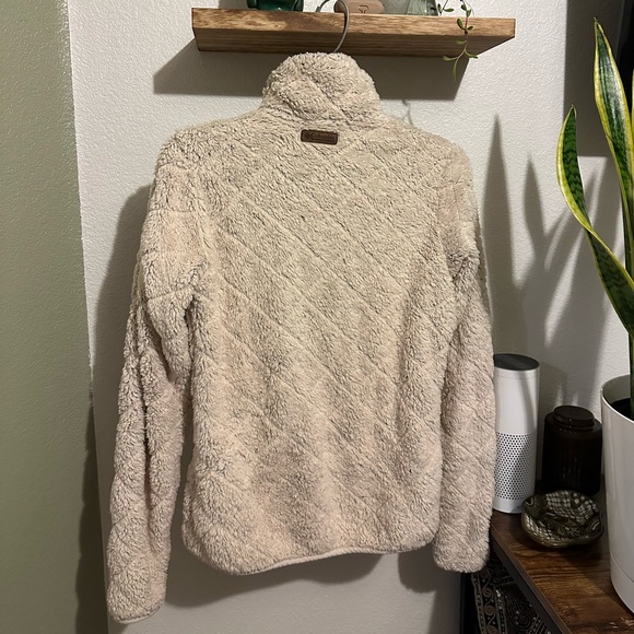 Beige Columbia Zipup Jacket - Picture 2 of 4